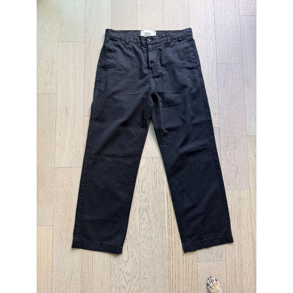 BDG Urban Outfitters Men’s Chino Pants 30x30 Black Straight Leg Classic Fit